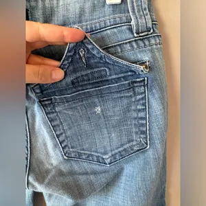 Hudson Jeans Vintage Women’s Double Button Bootcut Light Denim Jeans Size‎ 27 thumbnail 10