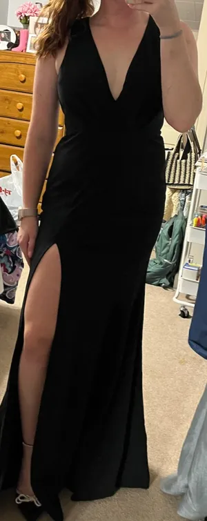 Lulus All For The Romance Black Backless Mermaid Maxi Dress thumbnail 5