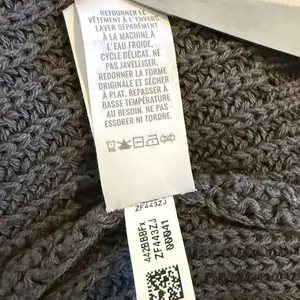 Aerie OFFLINE Oversized Hooded Ribbed Knit Sweater Smoked Gray Women’s Medium thumbnail 8