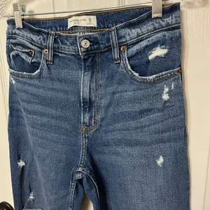 Abercrombie & Fitch High‎ Rise Mom Jean size 28 / 6 s thumbnail 5