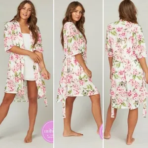 Show Me Your Mumu Brie Robe Garden Of Blooms Women’s OS One Size thumbnail 2