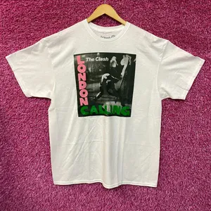 The Clash London Calling Album Cover Post Punk Band Tee extra large thumbnail 1