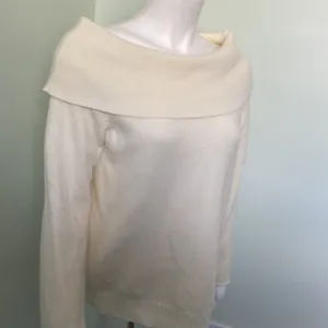 ANTHROPOLOGIE Natalia Cream Sweater thumbnail 6