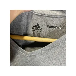 Notre Dame Adidas T Shirt Woman’s L Gray Long Sleeve‎ Fighting Irish Climalite thumbnail 4