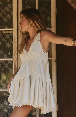 Free People Slip Mini Dress thumbnail 3