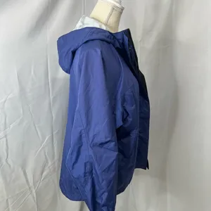LL Bean navy blue wind breaker jacket thumbnail 9