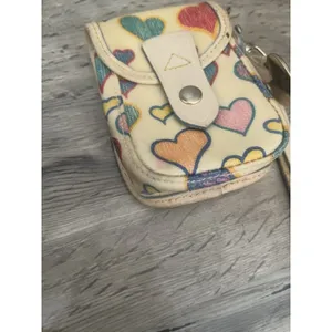 Dooney Bourke Vintage Mini Phone Pouch Flap Wristlet Wallet thumbnail 3