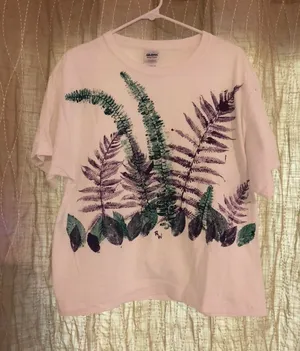 Gildan Hand Painted T-shirt Large thumbnail 1