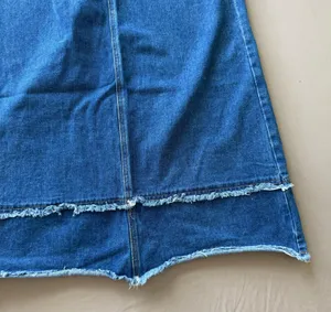 SheIn Denim Maxi Skirt thumbnail 3