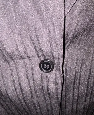SHEIN Black Pinstripe Sleeveless Blazer Vest thumbnail 5