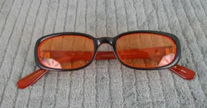 New Divine Eyewear Camilla Black/Orange Sunglasses Women's NWT thumbnail 7