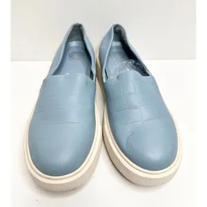 Vince Camuto Slip On Sneakers Platform Leather Casual Blue Shoes Size‎ 7 thumbnail 4