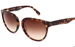 Ted Baker B645 sunglasses woman’s tortoise 55mm gradient brown sunglasses‎ thumbnail 1