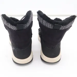 Ryka Aubonne Womens Black Faux Fur Lined Bungee Winter Snow Boots Size 8M thumbnail 4