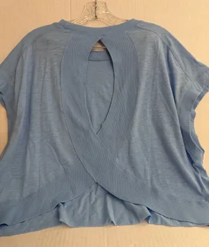 Harmony Balance Light Blue Women's Crop Top thumbnail 3