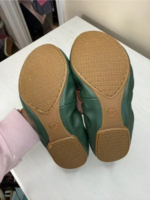 Michael Kors MK Ballet Flats Ballet Flat Gold Lock Sz 7 thumbnail 8