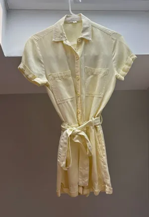 Cloth & Stone Yellow Romper thumbnail 1