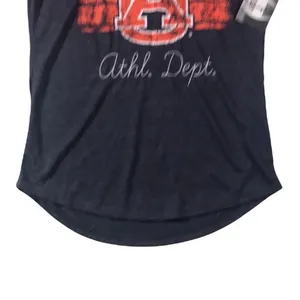 New‎ Champion Auburn Tigers Women's Graphic Baseball Tee Shirt thumbnail 6