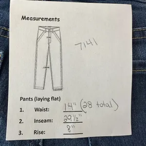 Seven For All Mankind The Skinny Jeans Dark Wash Size 28 Mid Rise Stretch‎ thumbnail 6