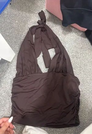 ZARA Open Back Top thumbnail 1