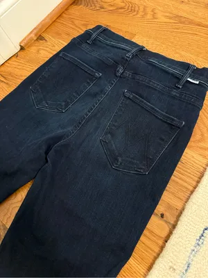 MOTHER Denim Jeans The Hustler Ankle Fray size 26 thumbnail 10