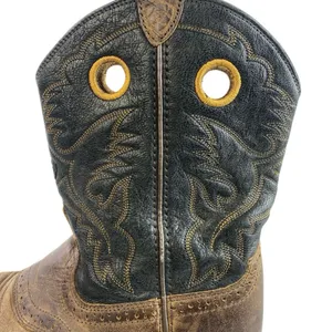 Ariat Heritage Roughstock Women's Brown Black Leather Western Cowboy Boots Sz 6 thumbnail 5