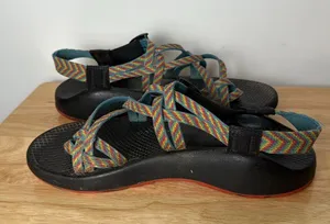 Chaco ZX 2 Rainbow Yampa Fiesta Hiking Water Vibram Strappy Sandals Women 8 thumbnail 1