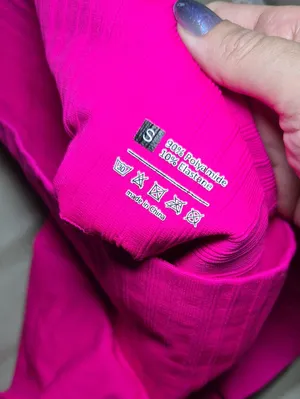 High-Waist Seamless Women's Shorts — Hot Pink Sku 0004 thumbnail 5