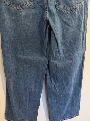 H&M Divided High Waist Wide Leg Ankle Jeans - 6 thumbnail 10