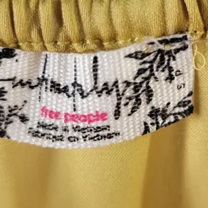 💛FREE PEOPLE City Cool Midi Slip Dress, Boho Chic Yellow Gold Boho Chic SMALL thumbnail 12