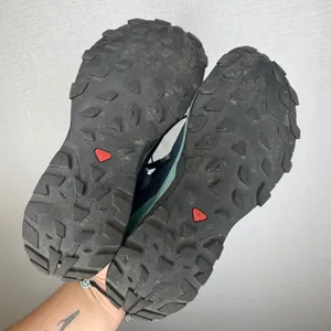 Salomon Outline GTX Women 6.5 Navy Teal Waterproof Hiking Shoes 406188 thumbnail 5