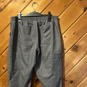 Figs High Waisted Yola Skinny Scrub Pants in graphite gray thumbnail 8