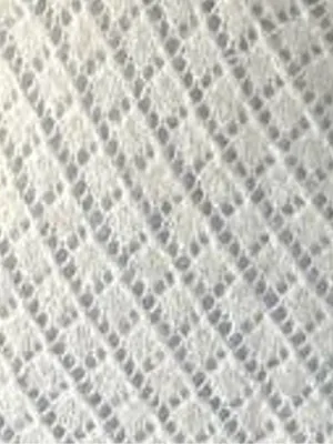LOFT Cream V-Neck Openwork Cable Sweater thumbnail 4