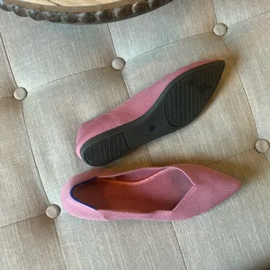 ROTHY'S The Point Retired Knit Upper Slip-on Pointed Flats Pink Size 7 thumbnail 12