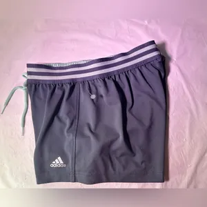 Adidas Lavender and Navy Shorts thumbnail 4