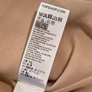 TopShop | Beige Satin Leopard Print Shift Dress | Size 6 thumbnail 12