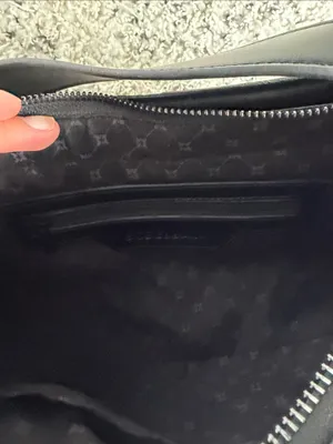 BCBGeneration Classic Black Baguette Shoulder Bag Y2K thumbnail 8