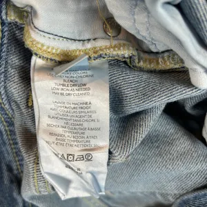We The Free Maggie Button Fly Denim‎ Cropped Jeans Womens Size 25 Frayed Hem thumbnail 5