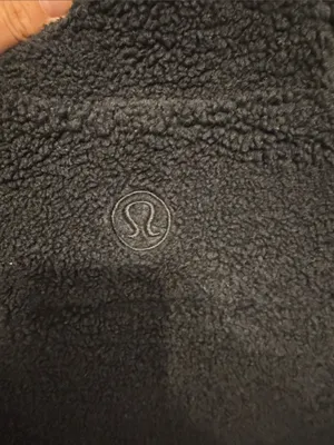 Lululemon Scuba Oversized Fleece Funnel Neck Black - Size XS/S thumbnail 10