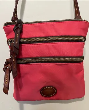 Dooney & Bourke Coral Pink Crossbody Bag thumbnail 1