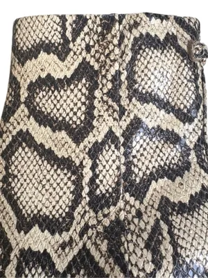 Like New Sam Edelman Leather Paige 2 Boots Snakeskin Size 6 thumbnail 3