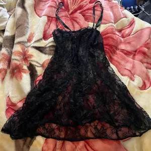 XL very Lacey black front V wire Teddy lingerie thumbnail 2