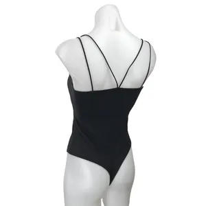 Abercrombie & Fitch Black Sleeveless Stretch Cami Camisole Bodysuit Tank Top M thumbnail 2