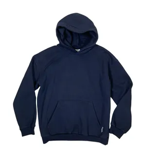 Comfrt Navy Heavyweight Oversized Pullover Hoodie‎ Minimalist Unisex XL thumbnail 1