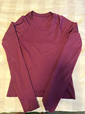 Lululemon Chilled Grape Swiftly long Sleeve thumbnail 1