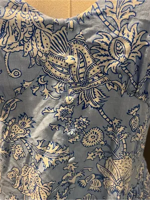 🌸NWT ROLLER RABBIT FLORAL VINES DROP WAIST MAXI🌸 thumbnail 4