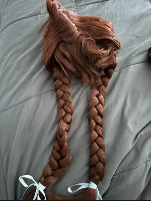 Braided Wig Brown Size undefined thumbnail 2