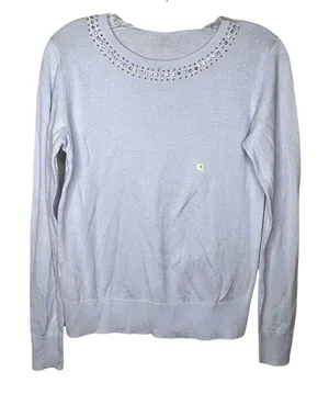 Ann Taylor Factory Beaded Sweater nwt thumbnail 1