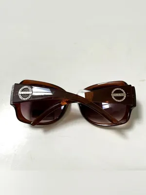 New Original GUESS Butterfly Sunglasses GO00069 Acetate Brown Rhinestones thumbnail 5
