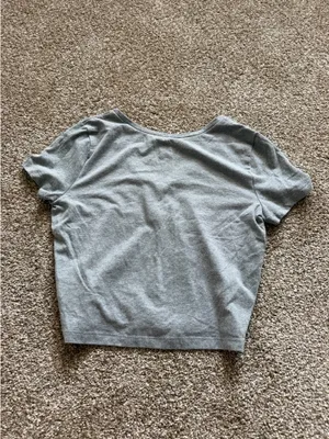 Wild Fable Crop Grey Top thumbnail 2
